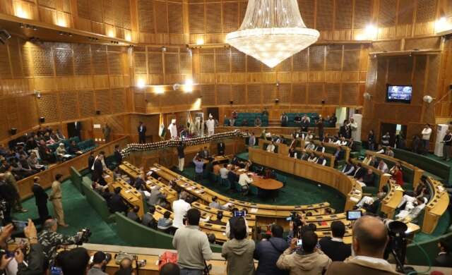 Speaker disallows discussion on Mehraj Malik’s detention, says House to Speaker disallows discussion on Mehraj Malik’s detention, says House to begin with homage proceedings