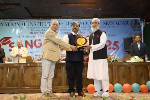 NIT Srinagar honours NLCO Chairman with ‘Green Ambassador 2025’