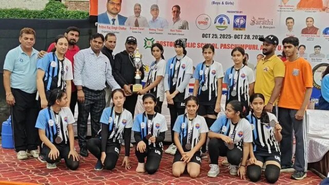 J&K girls clinch bronze at 18th Roll Ball National Championship J&K girls clinch bronze at 18th Roll Ball National Championship in Agra