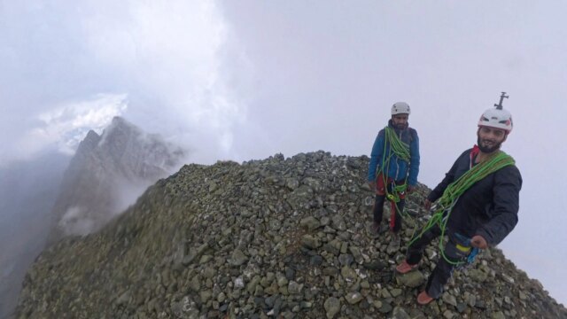 Kashmiri climbers crack Brahma Sakli’s Cathedral Dome