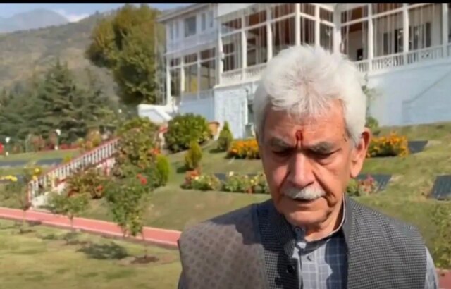 Sonu Nigam’s Srinagar concert will boost tourism and local artistes: Sonu Nigam’s Srinagar concert will boost tourism and local artistes: LG Manoj Sinha