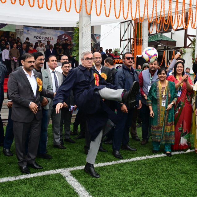 CM Omar Abdullah throws open 69th National School Games in CM Omar Abdullah throws open 69th National School Games in Srinagar