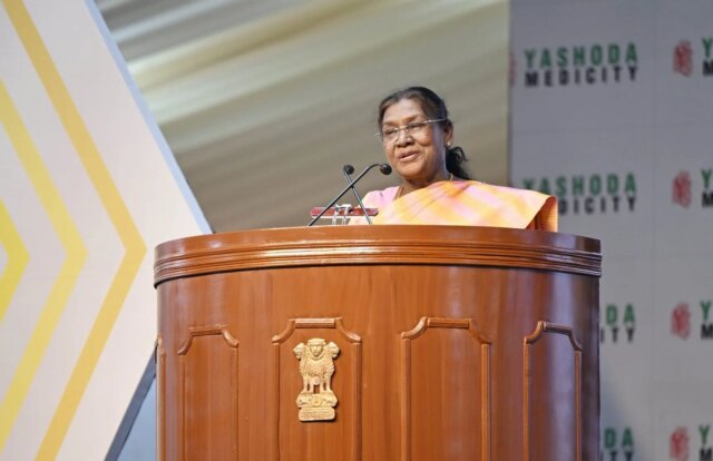 Strengthening healthcare is key to building healthy and developed India: Strengthening healthcare is key to building healthy and developed India: President Murmu