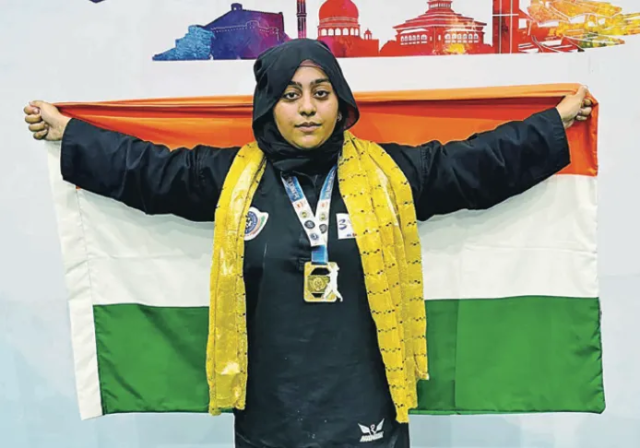 GVEI student Amina Zehra represents India at Asian Junior Pencak Silat Championship