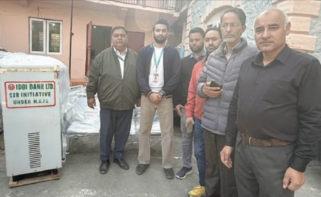 IDBI Bank organises healthcare actvity at Govt CD Hospital