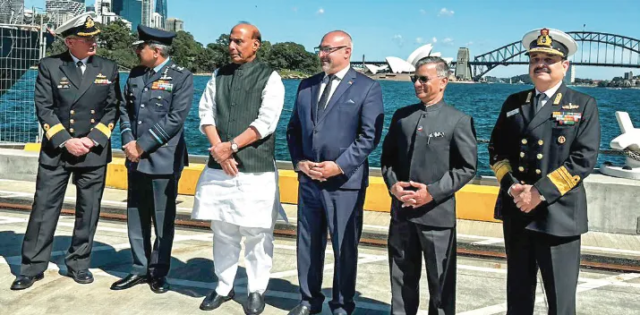 Rajnath Singh seeks deeper defence-industry collaboration Rajnath Singh seeks deeper defence-industry collaboration